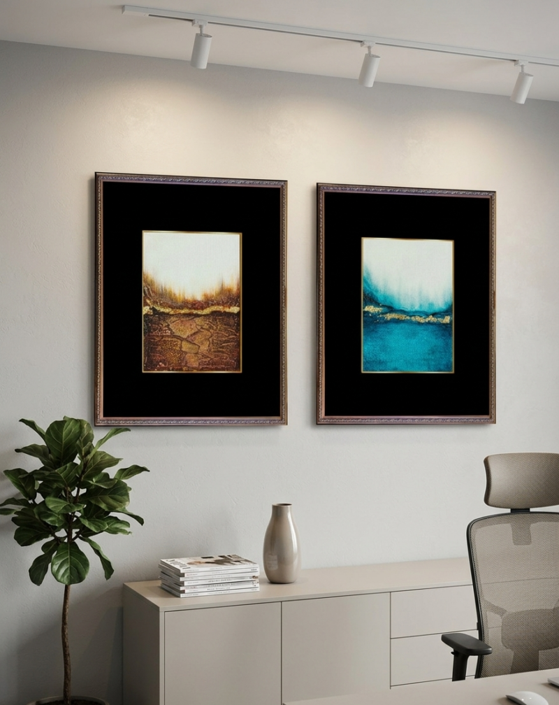 crackle paintings